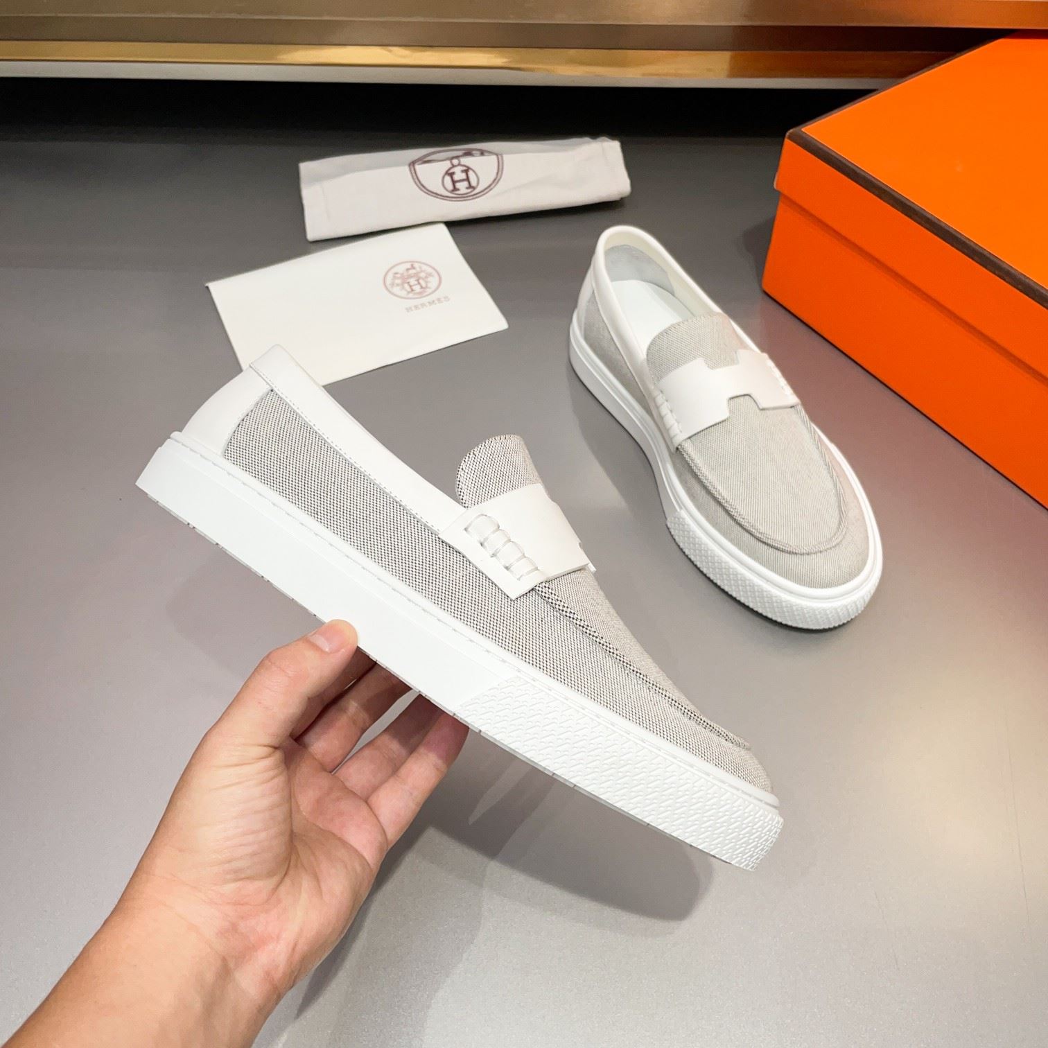 Hermes Low Shoes